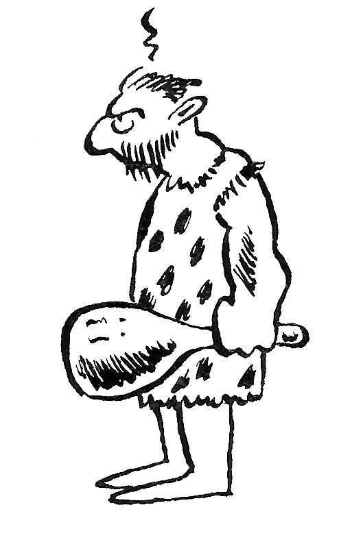 Illustration: Präprozessor-Pein (Buchstabe P im »ABC für Webmenschen«»)