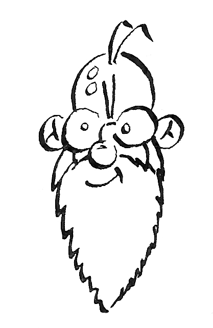 Illustration: Wein und Whisky (Buchstabe W im »ABC für Webmenschen«»)