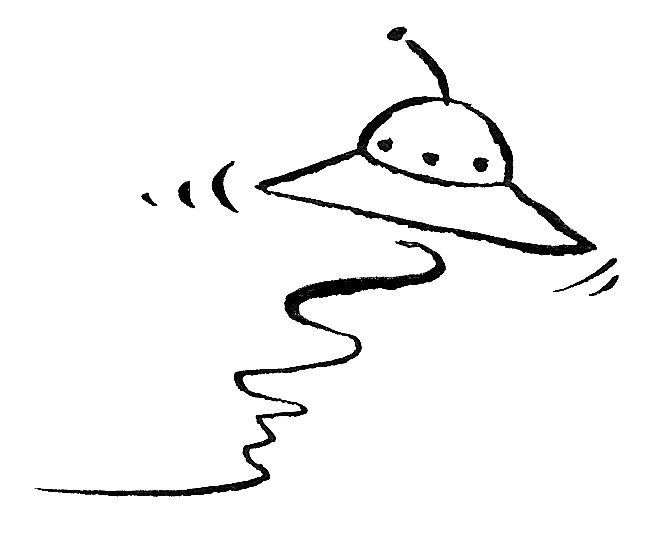 Illustration: Zukunft (Buchstabe Z im »ABC für Webmenschen«»)